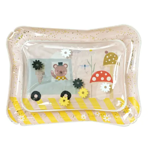 [13765-TAF] Ice Cream Bear Water Mat