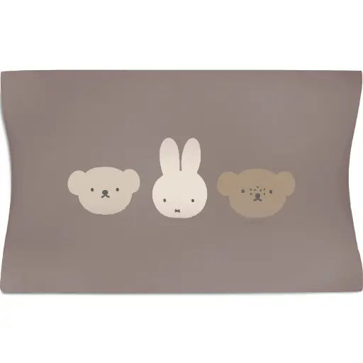 [06800-026] Matelas à langer 72x44cm Miffy and friends | Marron