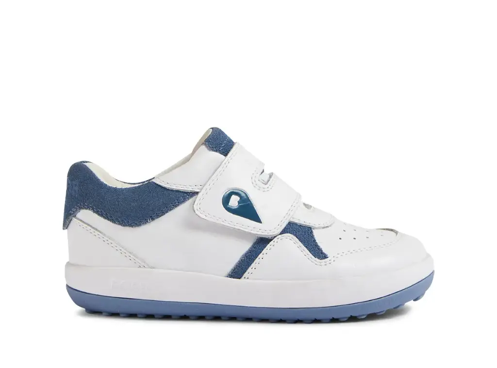 KP Baseline White-Elemental Blue | Wit