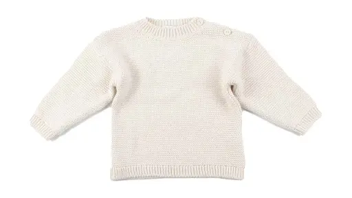 Pullover Tricoté Seedpearl | Ecru
