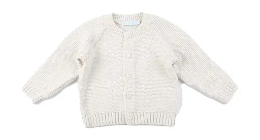 Cardigan Tricoté Seedpearl | Ecru