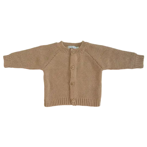Cardigan Gebreid Cornstalk | Taupe