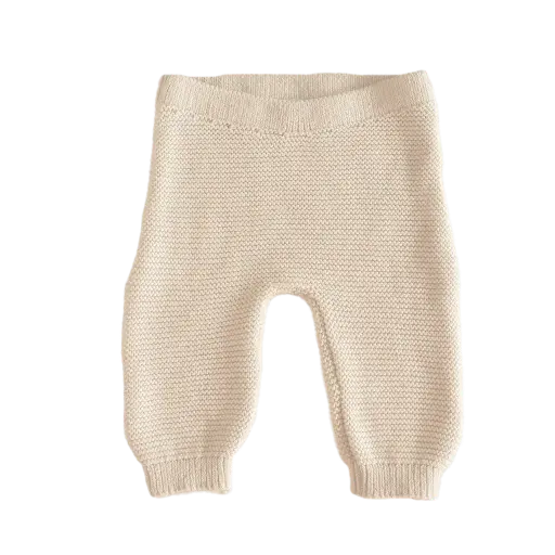 Pantalon Tricoté Seedpearl | Ecru