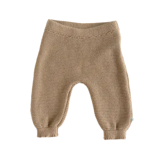 Pantalon Tricoté Cornstalk | Taupe