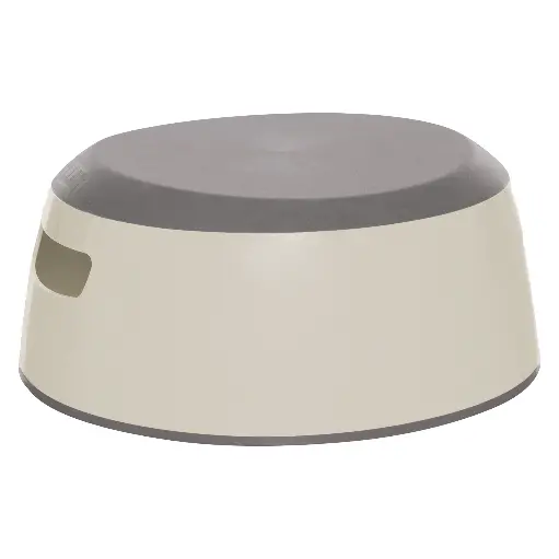 [0L027-15] Marchepied Almond | Ecru