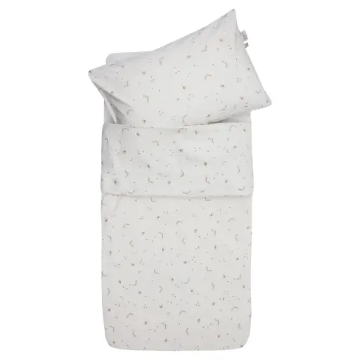 [01168-919] Tuck-Inn Dekbedovertrek 140x200cm Galaxy Dreams | Ecru