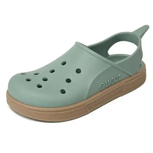 Cloggy Pastel Green/Beige | Vert