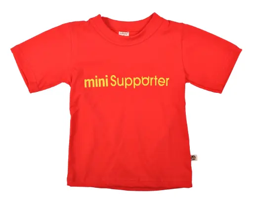 T-shirt Rode Duivels 'Mini supporter' | Rood