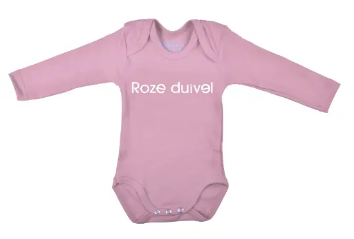 Romper Lange Mouw Rode Duivels 'Roze Duivel' | Roze 