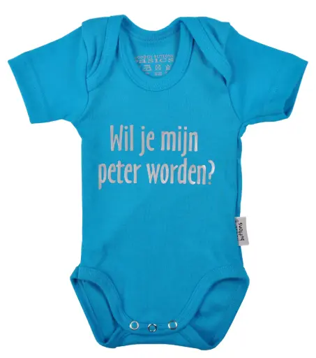 Body 'Wil je mijn peter worden?' | Turquoise