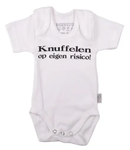 Body 'Knuffelen op eigen risico' | Blanc