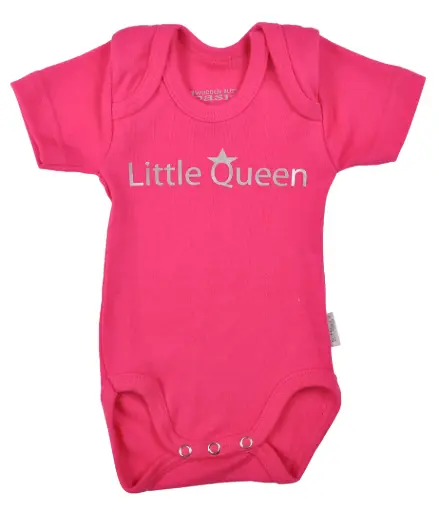 Romper 'Little queen' | Fuchsia